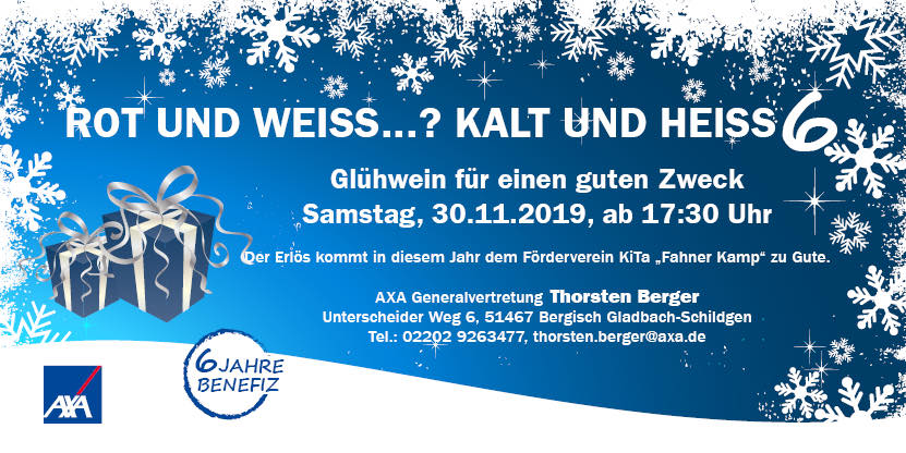 Glühwein für einen guten Zweck